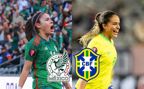 brasil vs mexico femenil
